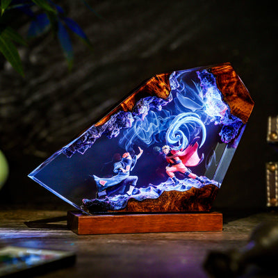Naruto Shippuden vs Pain Akatsuki Resin Lamp