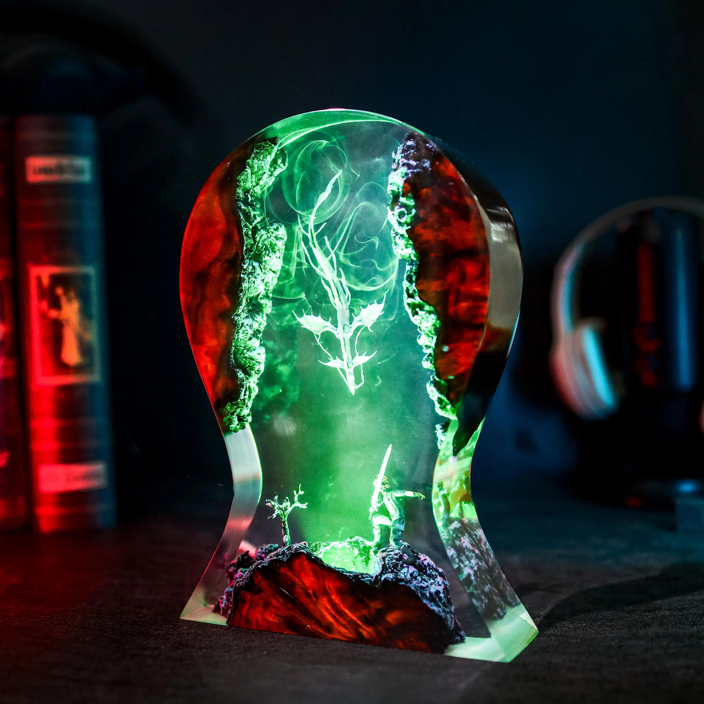 Noctis vs Leviathan Final Fantasy XV Stand Resin Lamp