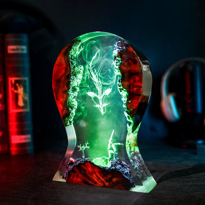 Noctis vs Leviathan Final Fantasy XV Stand Resin Lamp