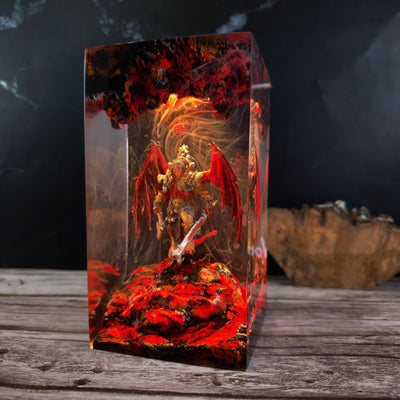 Angron Warhammer 40k Resin Lamp