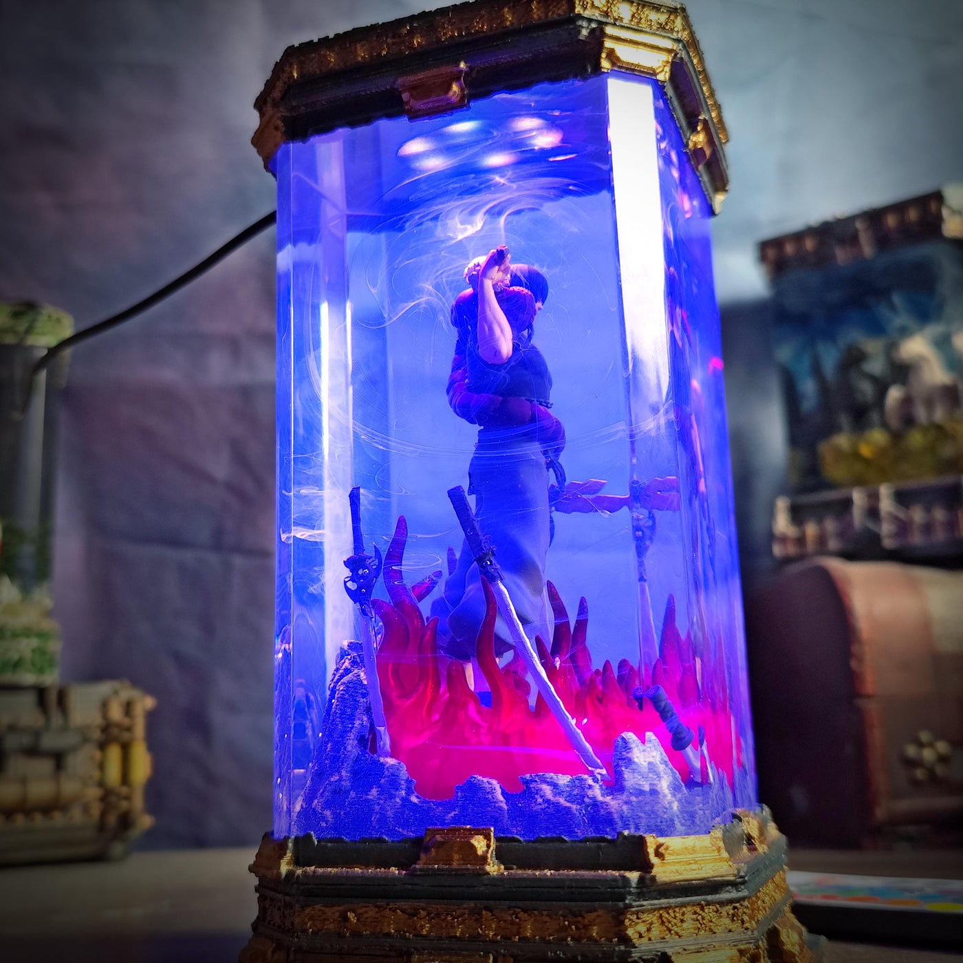 Toji Fushiguro Jujutsu Kaisen Resin Lamp