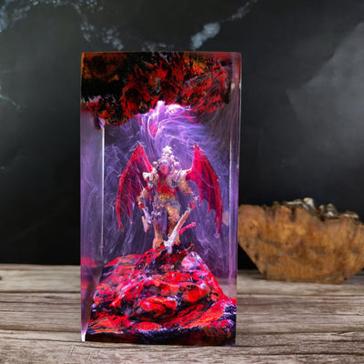 Angron Warhammer 40k Resin Lamp