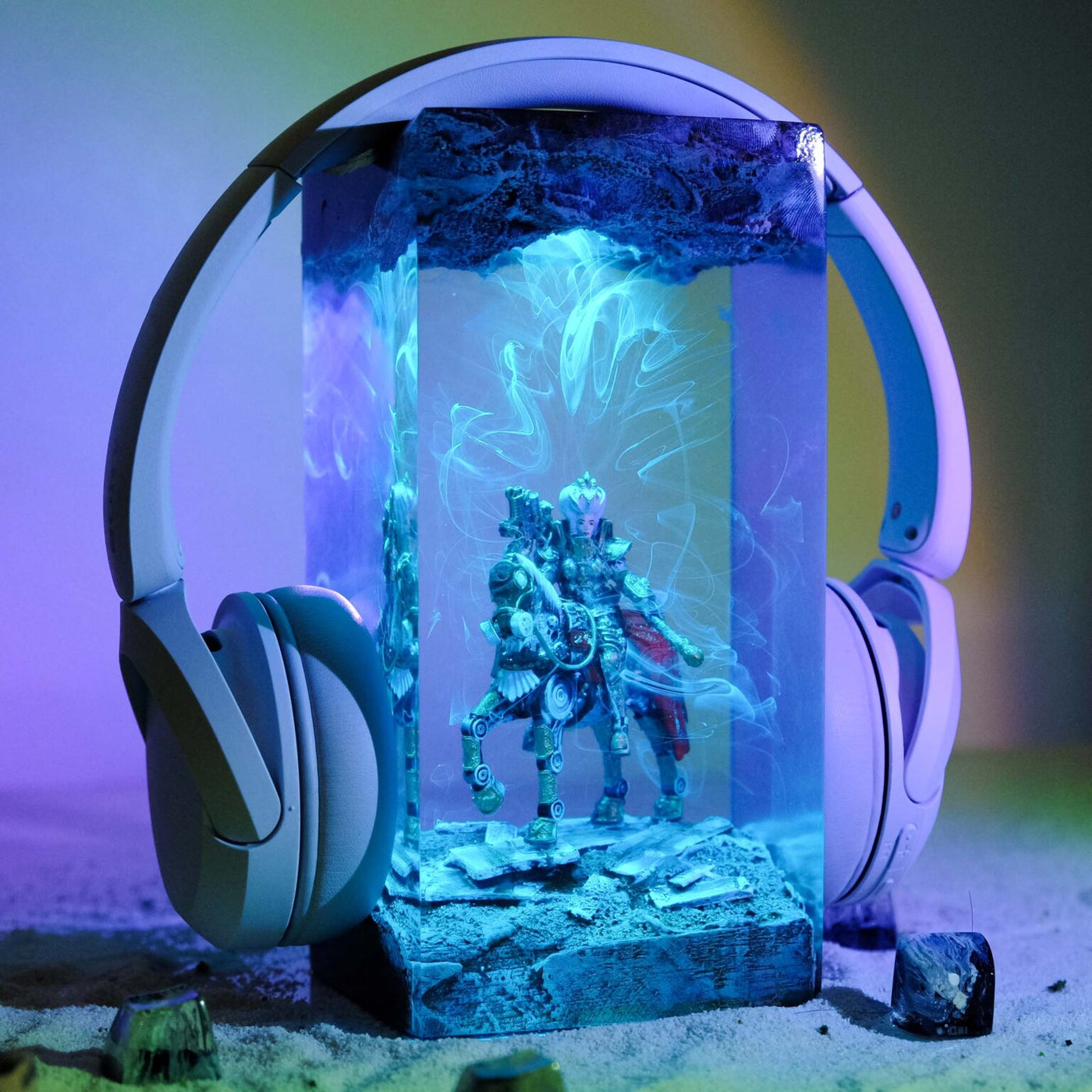 Purge Inquisitor Warhammer 40K Resin Lamp