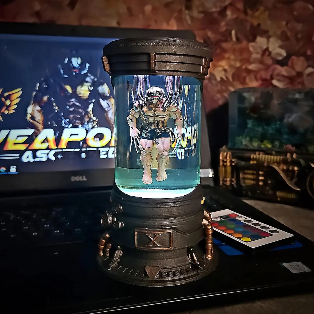 Wolverine Chamber Resin Lamp