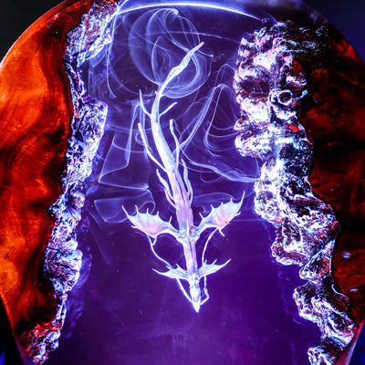 Noctis vs Leviathan Final Fantasy XV Stand Resin Lamp