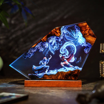 Naruto Shippuden vs Pain Akatsuki Resin Lamp