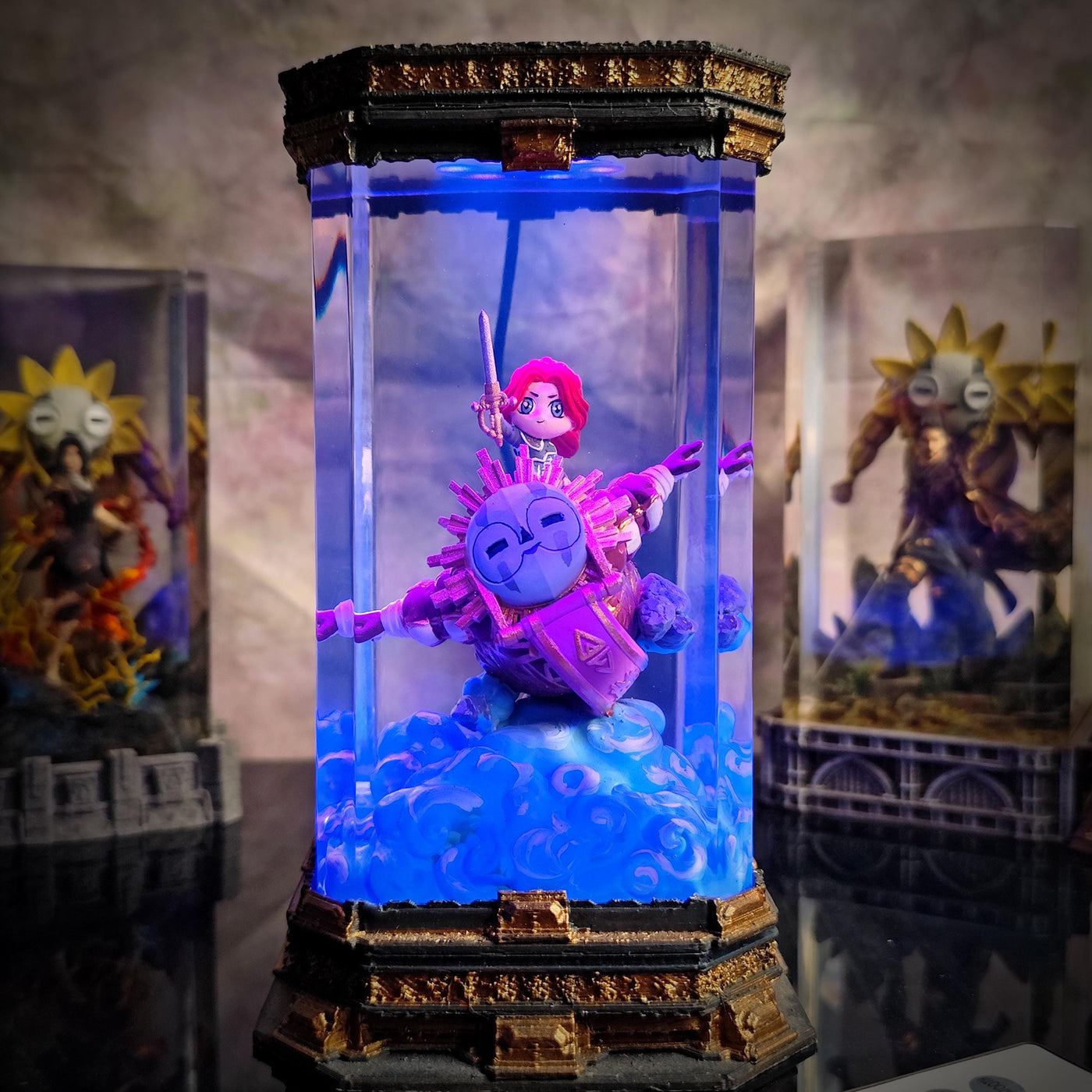 Maelle Chibi Clair Obscur: Expedition 33 Resin Lamp