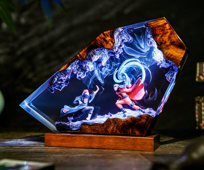 Naruto Shippuden vs Pain Akatsuki Resin Lamp