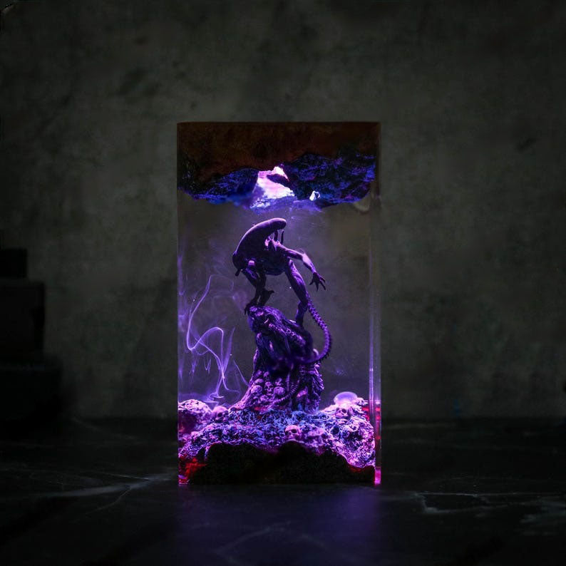 Space Monster Night Light