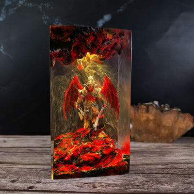 Angron Warhammer 40k Resin Lamp