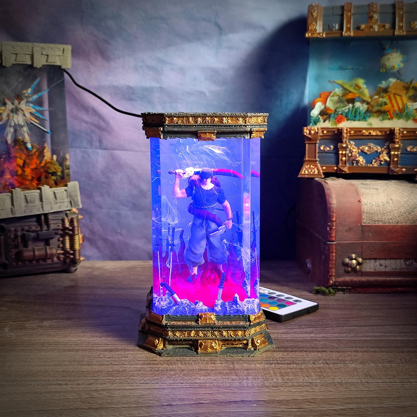 Toji Fushiguro Jujutsu Kaisen Resin Lamp