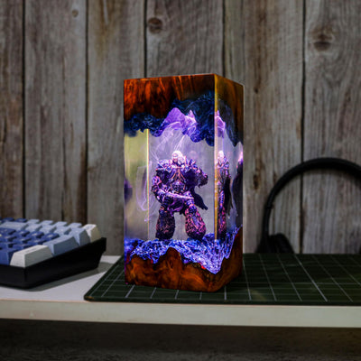 Arthas Menethil Warcraft Epoxy Night Lamp