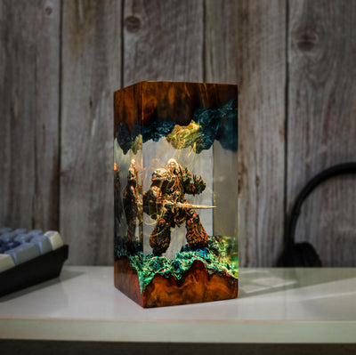 Arthas Menethil Warcraft Epoxy Night Lamp