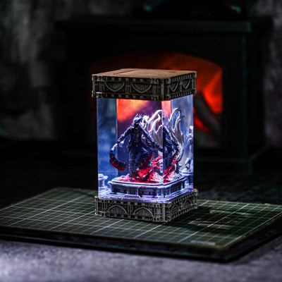 Bloodborne Figma Hunter The Old Hunters Resin Lamp