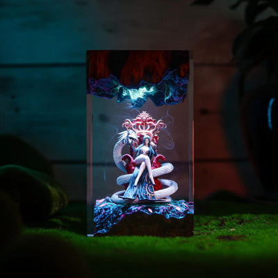 Boa Hancock One Piece Resin Lamp