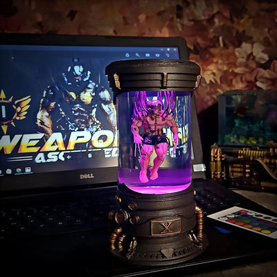 Wolverine Chamber Resin Lamp