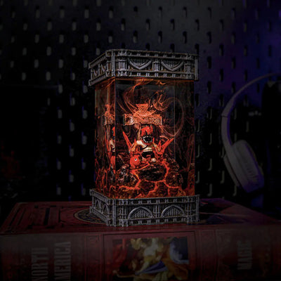 Chainsaw Man and Pochita Resin Lamp