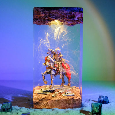 Purge Inquisitor Warhammer 40K Resin Lamp