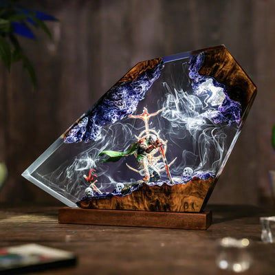 Fallen Knight Elden Ring Resin Lamp