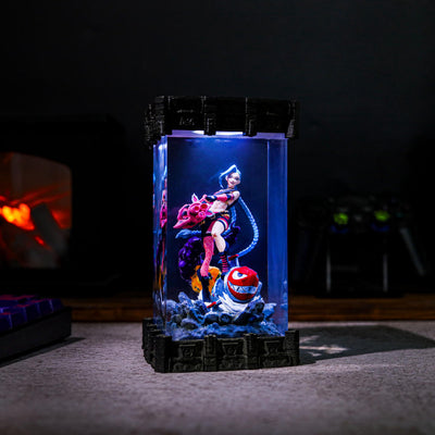 Jinx Arcane  Lol Gaming Epoxy Night Light