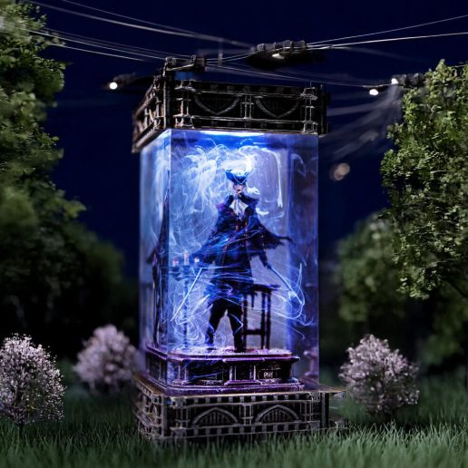 Lady Maria Bloodborne Resin Lamp