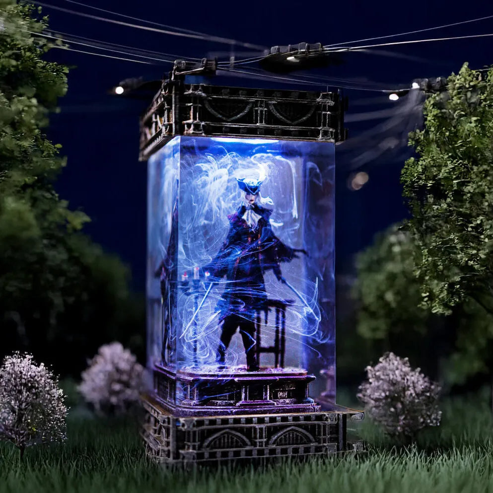 Lady Maria Bloodborne Resin Lamp