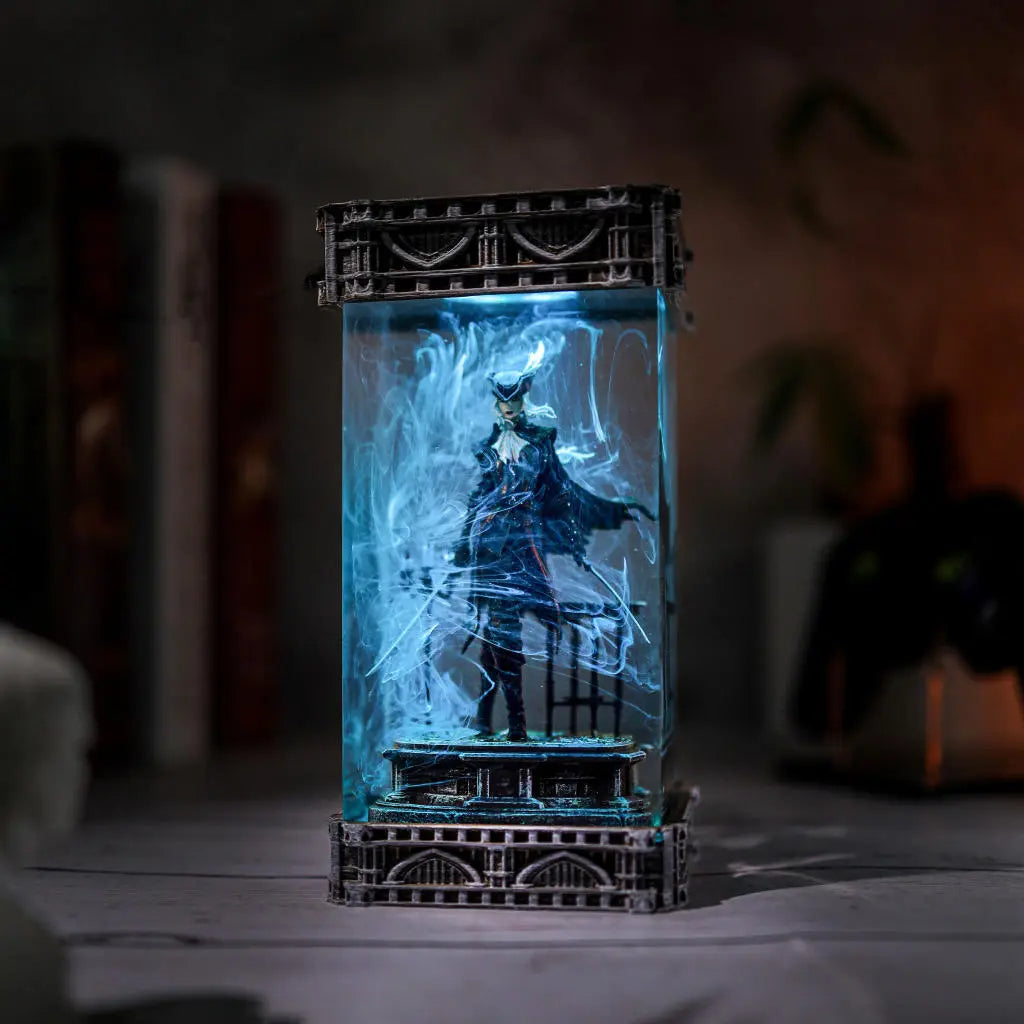 Lady Maria Bloodborne Resin Lamp