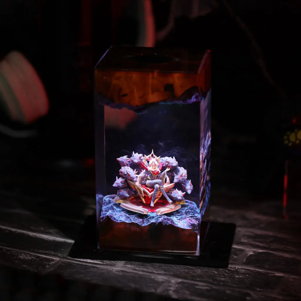 Ahri League of Legends Resin Lamp