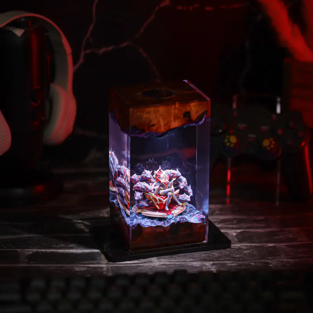 Ahri League of Legends Resin Lamp