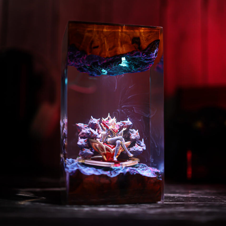 Ahri League of Legends Resin Lamp