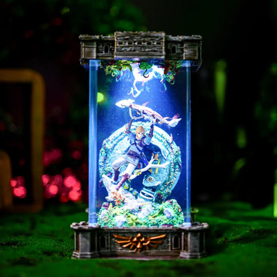 Link The Legend of Zelda Resin Lamp