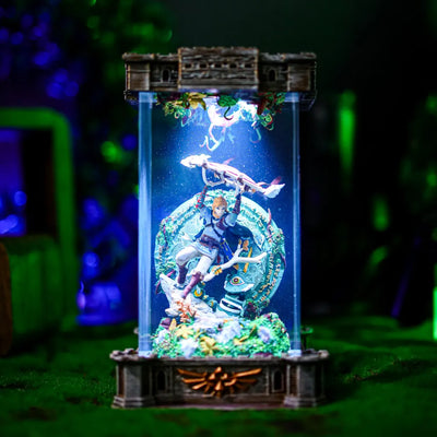 Link The Legend of Zelda Resin Lamp