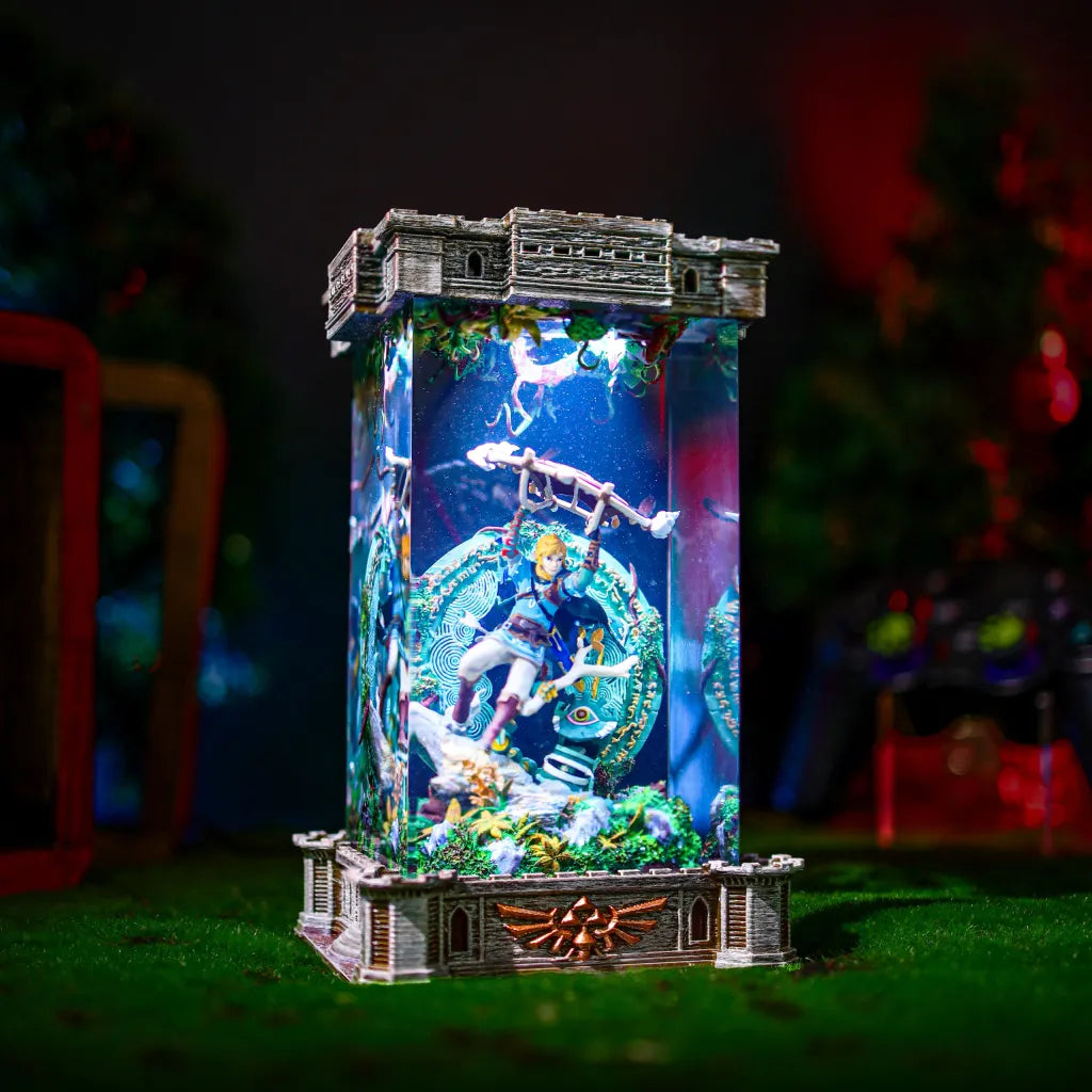 Link The Legend of Zelda Resin Lamp