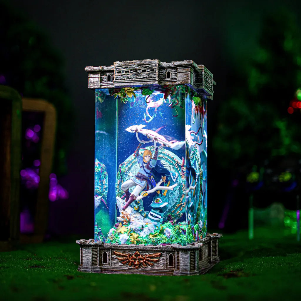 Link The Legend of Zelda Resin Lamp