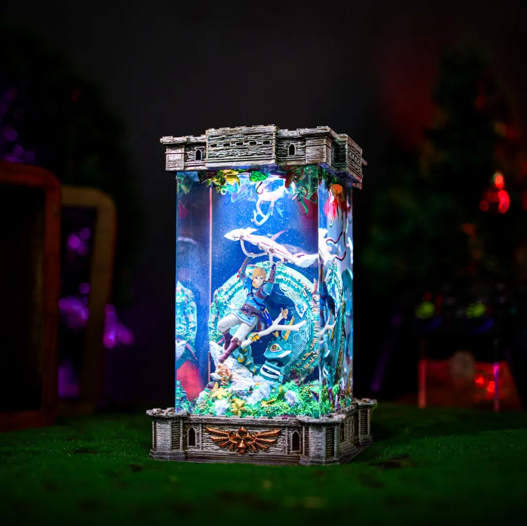 Link The Legend of Zelda Resin Lamp