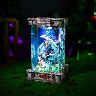 Link The Legend of Zelda Resin Lamp