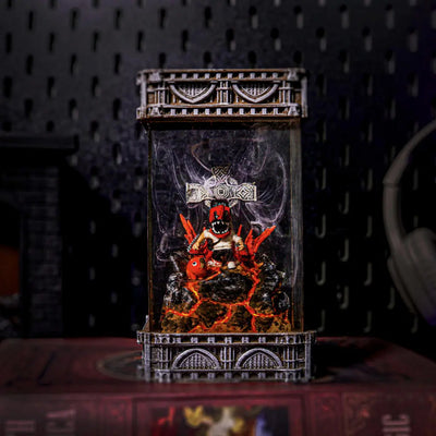 Chainsaw Man and Pochita Resin Lamp