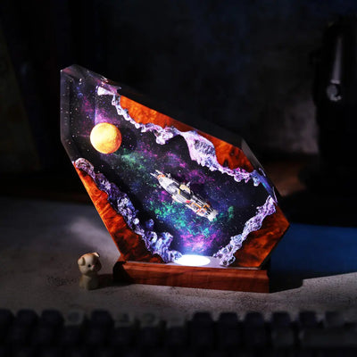 Rocinante The Expanse Resin Lamp