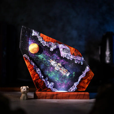 Rocinante The Expanse Resin Lamp