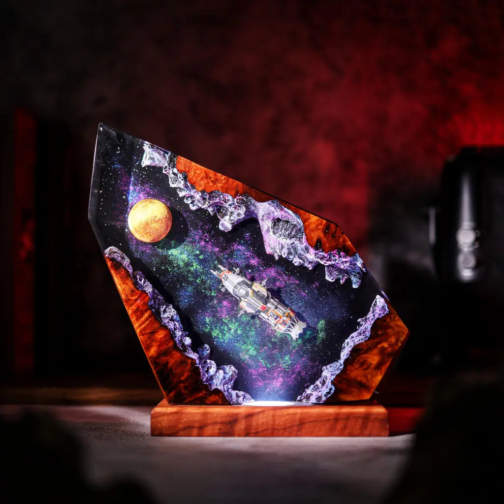 Rocinante The Expanse Resin Lamp