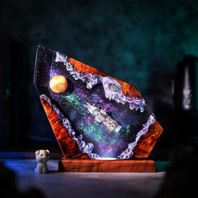 Rocinante The Expanse Resin Lamp