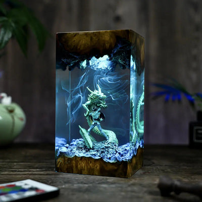 Saint Seiya Dragon Shiryu Resin Lamp