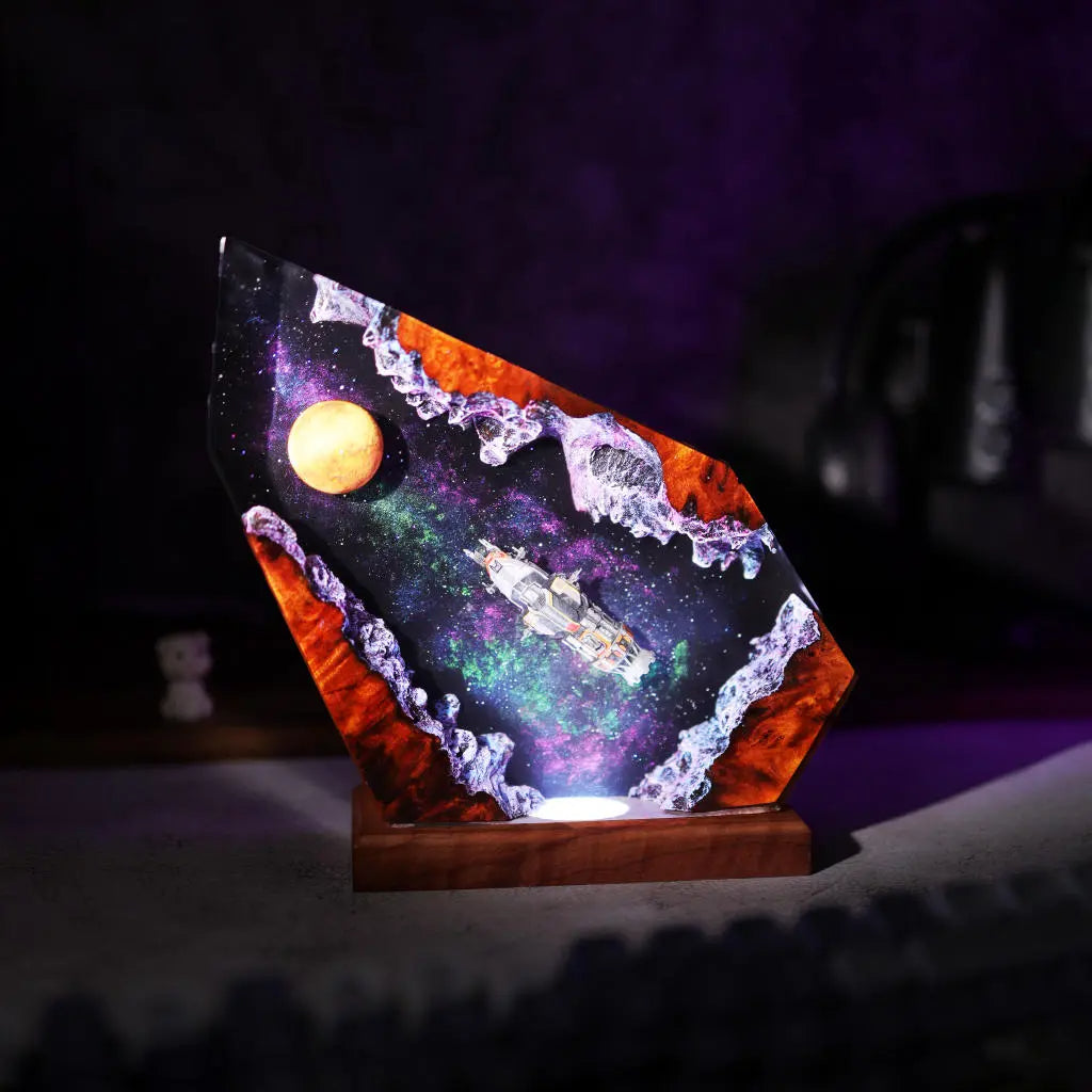 Rocinante The Expanse Resin Lamp