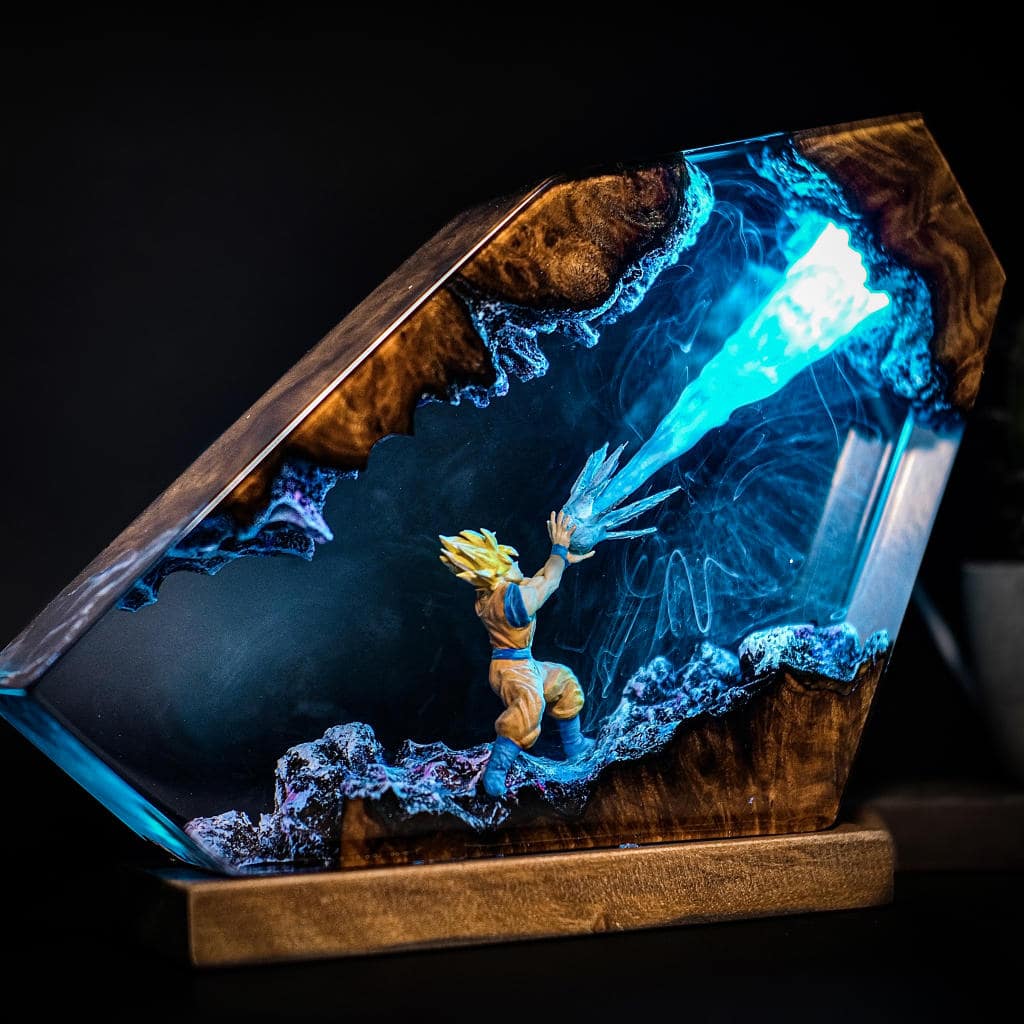 Son Goku Dragon Ball Epoxy Night Light