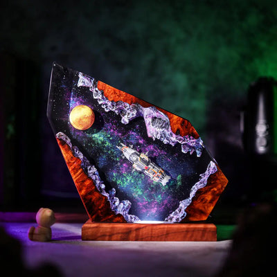 Rocinante The Expanse Resin Lamp