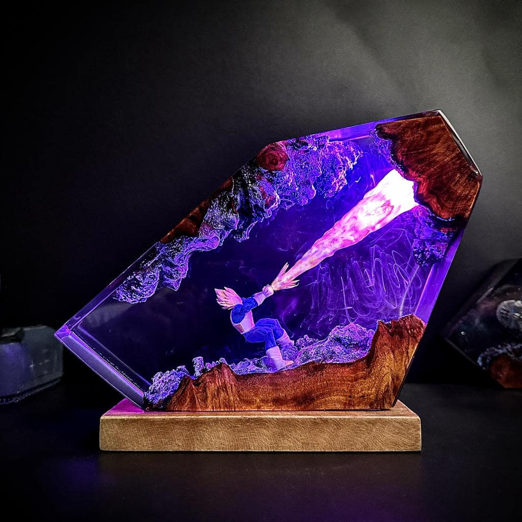 Vegeta Dragon Ball Epoxy Night Light