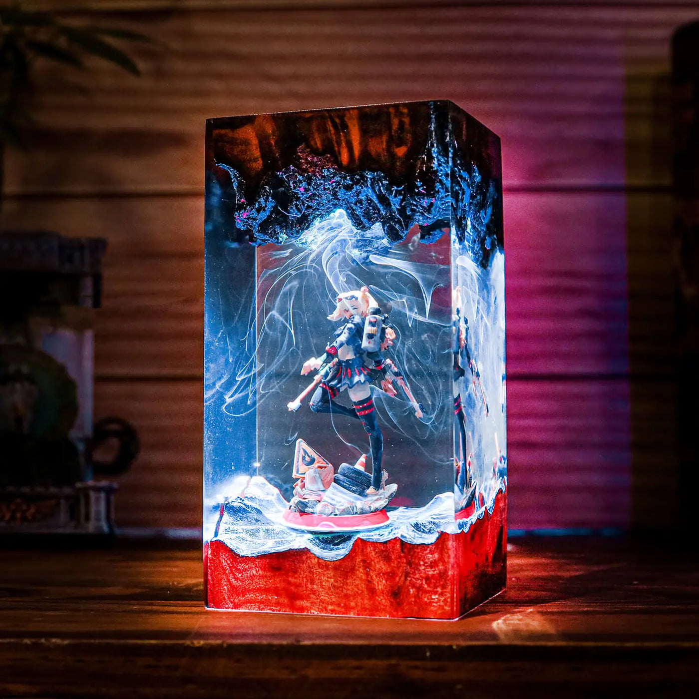 Burnice White Zenless Zone Zero Resin Lamp