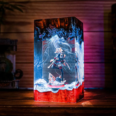 Burnice White Zenless Zone Zero Resin Lamp