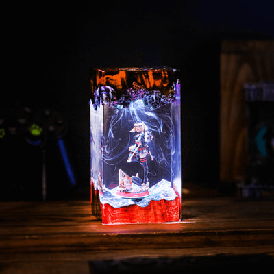 Burnice White Zenless Zone Zero Resin Lamp