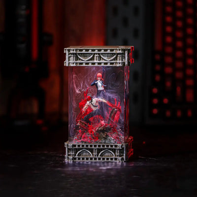 Denji & Makima Chainsaw Man Resin Lamp